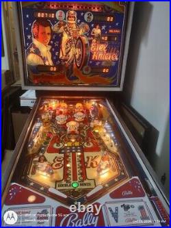 1977 Bally Evel Knievel Pinball Machine Rare Original Collectors Condition