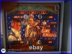 1977 Bally Evel Knievel Pinball Machine Rare Original Collectors Condition