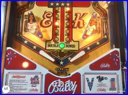 1977 Bally Evel Knievel Pinball Machine Rare Original Collectors Condition