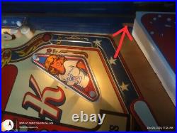 1977 Bally Evel Knievel Pinball Machine Rare Original Collectors Condition