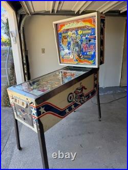 1977 Evil Knievel Pinball Machine, Good Condition