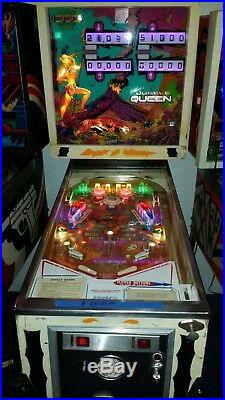 1977 Gottlieb Jungle Queen Pinball Machine LED Upgrade Shopped