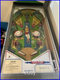 1977 Gottlieb Team One Vintage pinball machine Full Size
