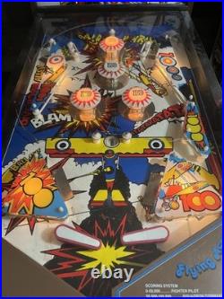 1977 Sentenial'FLYING ACES' Pinball Machine LOCAL PICKUP LISTING ONLY