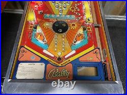 1978 BALLY STriKES AND SPARES PINBALL MACHINE CLASSIC LEDS PLAYS GREAT BOWLING