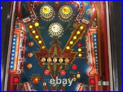 1978 Bally 6 Six Million Dollar Man Pinball Machine Prof Techs Plays Great Leds
