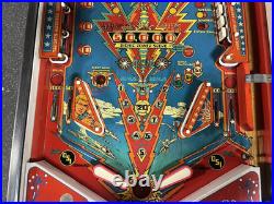 1978 Bally 6 Six Million Dollar Man Pinball Machine Prof Techs Plays Great Leds