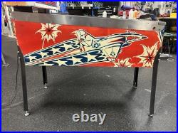 1978 Bally 6 Six Million Dollar Man Pinball Machine Prof Techs Plays Great Leds