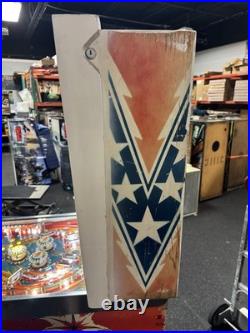 1978 Bally 6 Six Million Dollar Man Pinball Machine Prof Techs Plays Great Leds