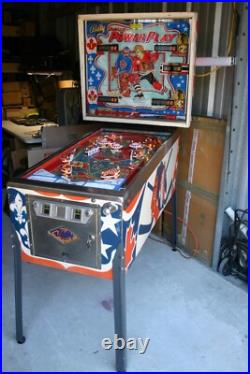 1978 Bally Bobby Orr POWERPLAY pinball machine -Everything works 100% -GOOD cond