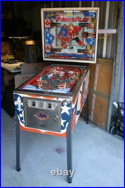 1978 Bally Bobby Orr POWERPLAY pinball machine -Everything works 100% -GOOD cond