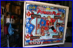1978 Bally Bobby Orr POWERPLAY pinball machine -Everything works 100% -GOOD cond