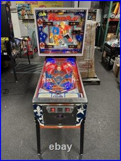 1978 Bally Bobby Orr Power Play Pinball Machine Prof Techs Plays Great