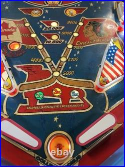 1978 Bally Bobby Orr Power Play Pinball Machine Prof Techs Plays Great 1978 Bally Bobby Orr Power Play Pinball Machine Prof Techs Plays Great