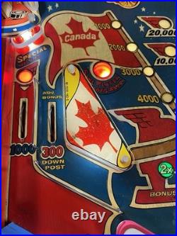 1978 Bally Bobby Orr Power Play Pinball Machine Prof Techs Plays Great 1978 Bally Bobby Orr Power Play Pinball Machine Prof Techs Plays Great