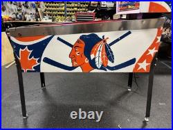 1978 Bally Bobby Orr Power Play Pinball Machine Prof Techs Plays Great