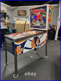 1978 Bally Bobby Orr Power Play Pinball Machine Prof Techs Plays Great 1978 Bally Bobby Orr Power Play Pinball Machine Prof Techs Plays Great