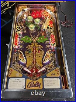 1978 Bally Lost World Pinball Machine Professional Techs Leds Plays Great