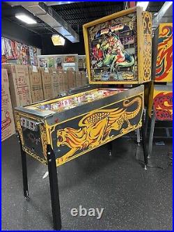 1978 Bally Lost World Pinball Machine Professional Techs Leds Plays Great