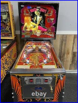 1978 Bally Mata Hari Pinball Machine Classic Leds Plays Great