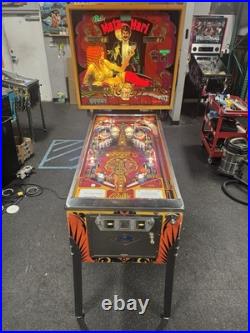 1978 Bally Mata Hari Pinball Machine Prof Techs Plays Great Refurbished 1978 Bally Mata Hari Pinball Machine Prof Techs Plays Great Refurbished