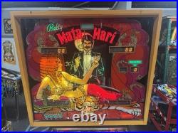1978 Bally Mata Hari Pinball Machine Prof Techs Plays Great Refurbished 1978 Bally Mata Hari Pinball Machine Prof Techs Plays Great Refurbished