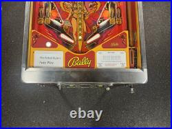 1978 Bally Mata Hari Pinball Machine Prof Techs Plays Great Refurbished 1978 Bally Mata Hari Pinball Machine Prof Techs Plays Great Refurbished
