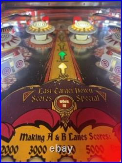 1978 Bally Mata Hari Pinball Machine Prof Techs Plays Great Refurbished 1978 Bally Mata Hari Pinball Machine Prof Techs Plays Great Refurbished