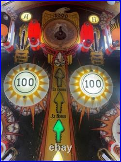 1978 Bally Mata Hari Pinball Machine Prof Techs Plays Great Refurbished 1978 Bally Mata Hari Pinball Machine Prof Techs Plays Great Refurbished