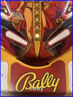 1978 Bally Mata Hari Pinball Machine Prof Techs Plays Great Refurbished 1978 Bally Mata Hari Pinball Machine Prof Techs Plays Great Refurbished