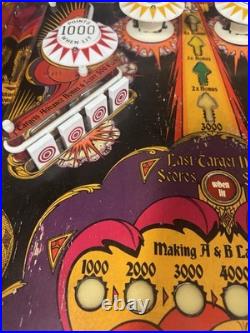 1978 Bally Mata Hari Pinball Machine Prof Techs Plays Great Refurbished 1978 Bally Mata Hari Pinball Machine Prof Techs Plays Great Refurbished