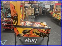 1978 Bally Mata Hari Pinball Machine Prof Techs Plays Great Refurbished 1978 Bally Mata Hari Pinball Machine Prof Techs Plays Great Refurbished