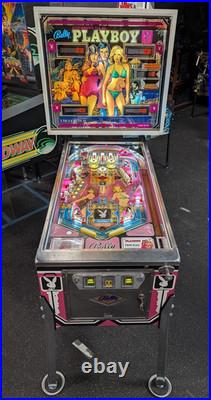 1978 Bally Playboy Pinball Machine The Original Plays Great Fully Refurbished