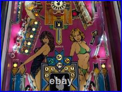 1978 Bally Playboy Pinball Machine The Original Plays Great Fully Refurbished
