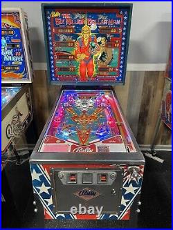 1978 Bally Six Million Dollar Man Pinball Machine Classic Leds Plays Great