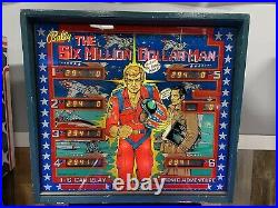 1978 Bally Six Million Dollar Man Pinball Machine Classic Leds Plays Great