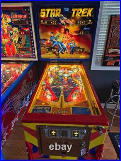 1978 Bally Star Trek Restored. Best offer or trade for Godzilla premium