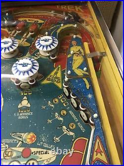 1978 Bally Star Trek Restored Pinball Machine