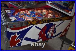 1978 Bobby Orr's Power Play Pinball Machine Restored Look to New