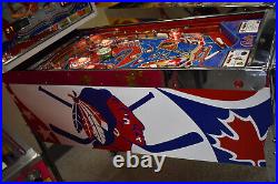 1978 Bobby Orr's Power Play Pinball Machine Restored Look to New