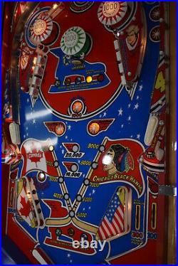 1978 Bobby Orr's Power Play Pinball Machine Restored Look to New