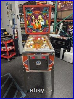 1978 Charlies Angels Pinball Machine Professional Techs Plays Great