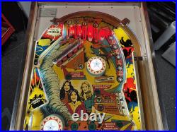 1978 Charlies Angels Pinball Machine Professional Techs Plays Great