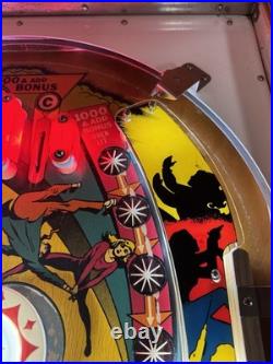 1978 Charlies Angels Pinball Machine Professional Techs Plays Great