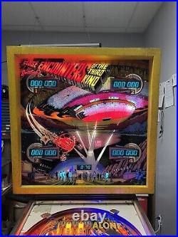 1978 Close Encounters Of The Third Kind Pinball Machine Leds Aliens Gottlieb