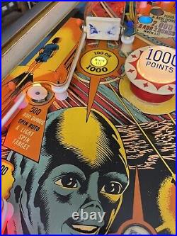 1978 Close Encounters Of The Third Kind Pinball Machine Leds Aliens Gottlieb