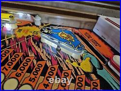 1978 Close Encounters Of The Third Kind Pinball Machine Professional Techs Leds