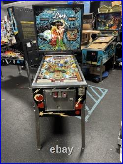 1978 Flash Pinball Machine Professional Techs Leds 8 Drop Targets 1978 Flash Pinball Machine Professional Techs Leds 8 Drop Targets