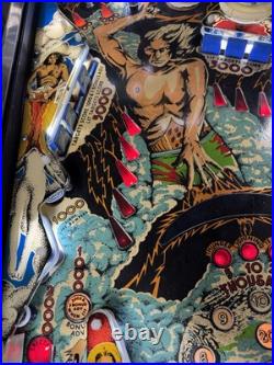 1978 Flash Pinball Machine Professional Techs Leds 8 Drop Targets 1978 Flash Pinball Machine Professional Techs Leds 8 Drop Targets