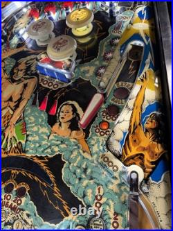 1978 Flash Pinball Machine Professional Techs Leds 8 Drop Targets 1978 Flash Pinball Machine Professional Techs Leds 8 Drop Targets